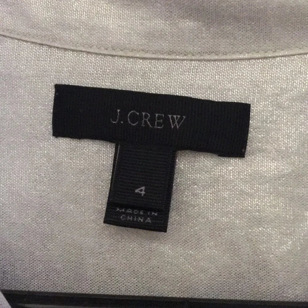 EUC J. Crew Women’s‎ Size 4 blouse